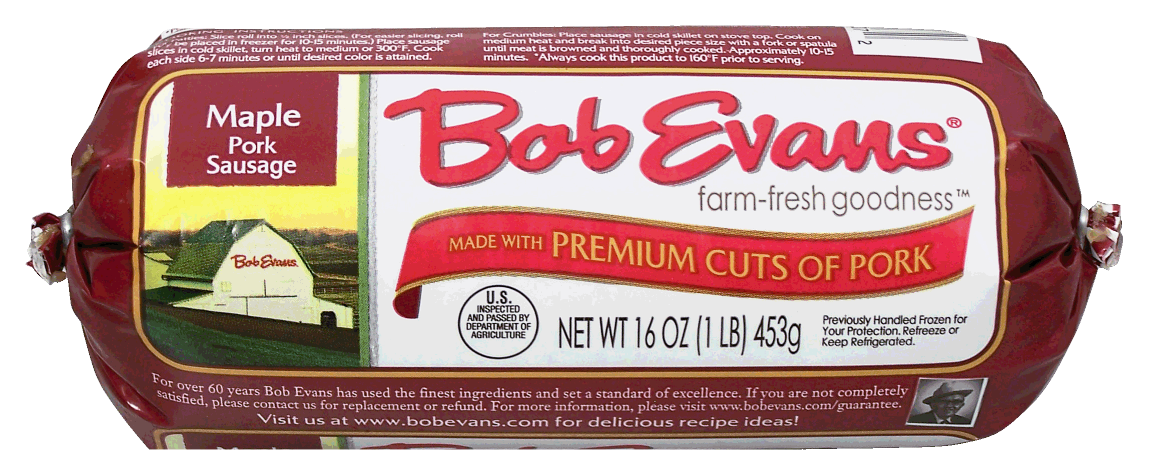 Bob Evans  maple pork sausage Full-Size Picture